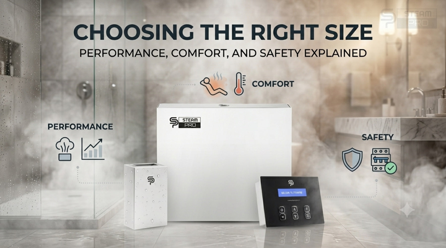Choosing the Right Steam Generator Size: Performance, Comfort, and Safety Explained
