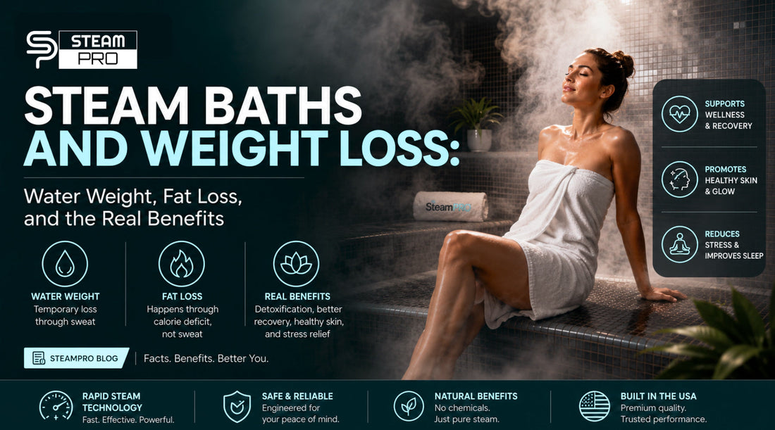 Steam Baths and Weight Loss: Water Weight, Fat Loss, and the Real Benefits